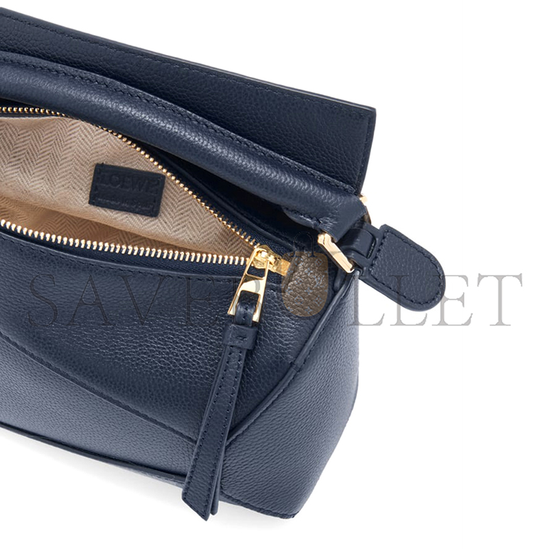 L0ew* mini puzzle bag in soft grained calfskin a510p88x41 (18*12.5*8cm)